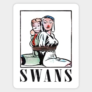 Swans ∆∆ Original Aesthetic Fan Design Sticker